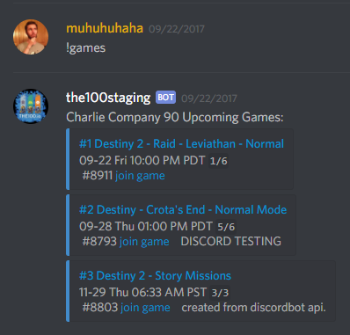 Among Us Discord Bot LFG