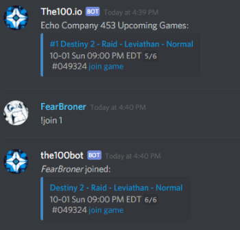 Discord Bots Games